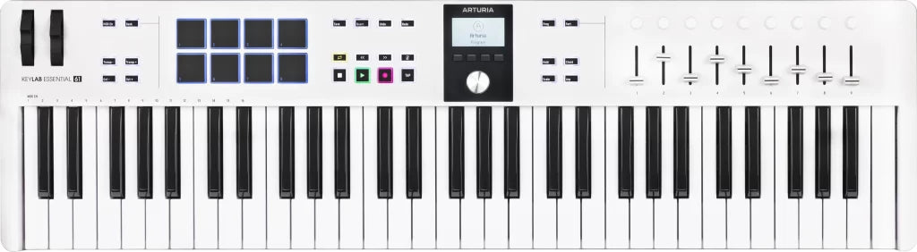 ARTURIA KEYLAB ESSENTIAL 61MK3 - Midi keyboard controler 61 notes