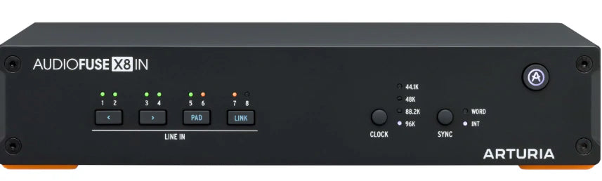 ARTURIA AUDIOFUSEX8IN - AudioFuse 16Rig audio interface 16 TRS Analog Inputs