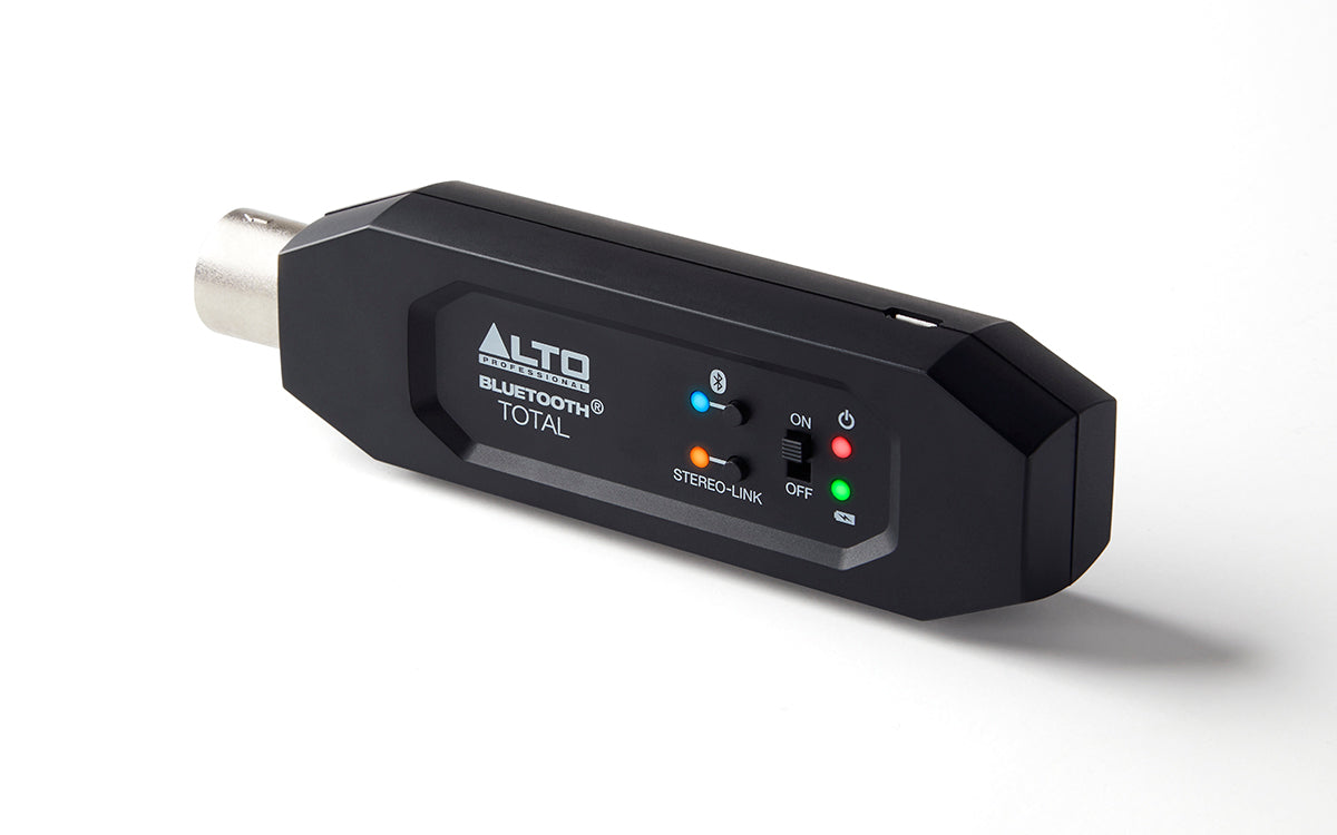 ALTO BLUETHOOT TOTALMK2 - XLR-EQUIPPED RECHARGEABLE BLUETOOTH RECEIVER