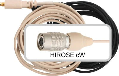 Galaxy Audio CBL3AT HSM3 & ESM3 CABLE FOR MOST AT BELT PACKS: w/HIROSE 4 pin wired for most AT systems