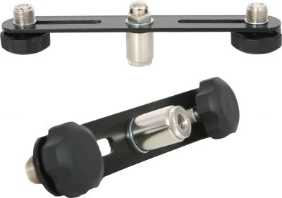 Galaxy Audio CBM-TBAR T-Bar will hold two Galaxy Audio Carbon Boom Mic, will mount to most mic stands: T-Bar will hold two Galaxy Audio Carbon Boom Mic, will mount to most mic stands