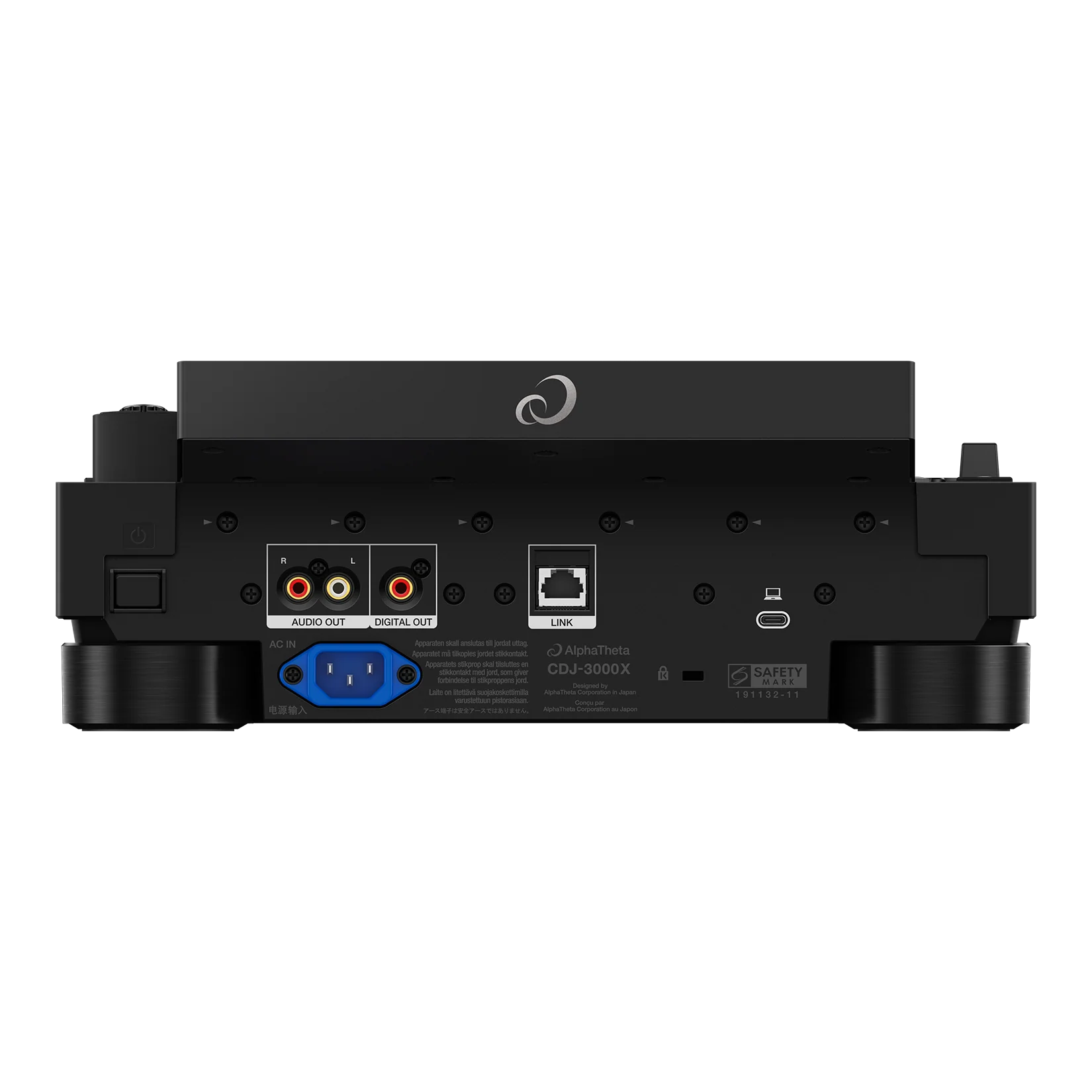 PIONEER DJ CDJ-3000X Multi-media USB/MIDI/SD Player