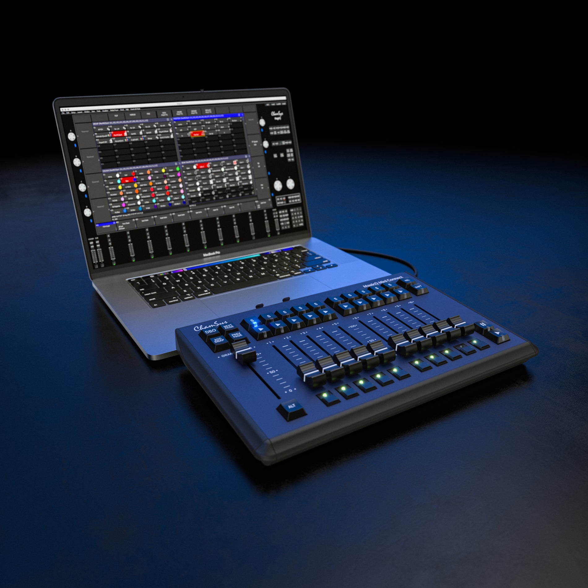 Chamsys MQ-MINICONNECT - Portable USB-powered control surface