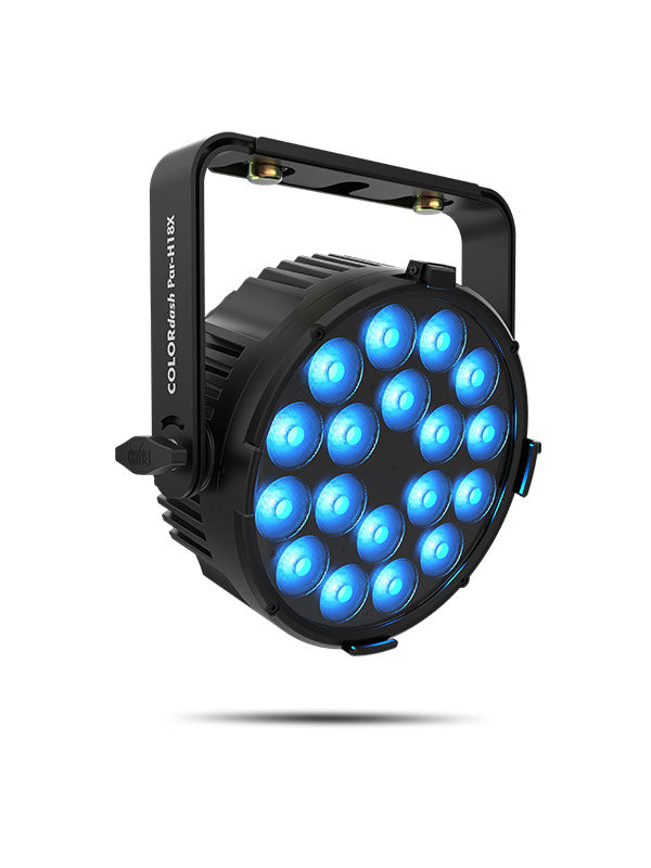 CHAUVET PRO COLORDASHPARH18X LED - Chauvet Professional COLORDASHPARH18X Color Dash Par H18 X RGBWAUV LED Wash Light