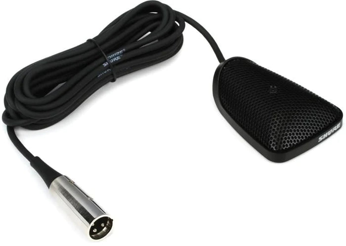 Shure CVB-B/C Microphone Boundary - Shure CVB-B/C Centraverse Cardioid Boundary Condenser Microphone (Black)