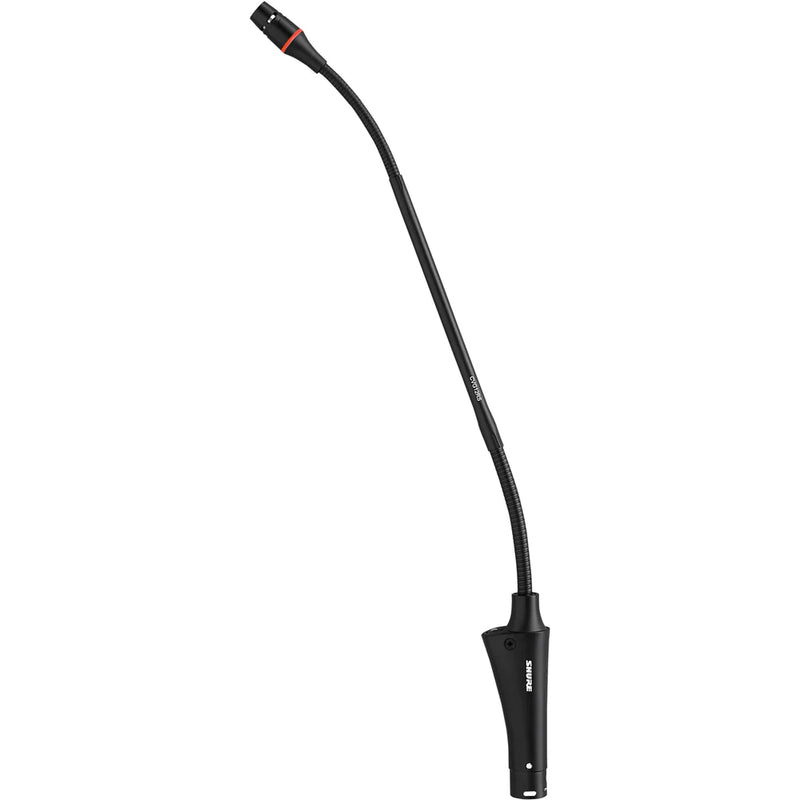 Shure CVG12-B/C Microphone Gooseneck - Shure CVG12-B/C 12in Cardioid Podium Mic w/ In-line Pre-Amp