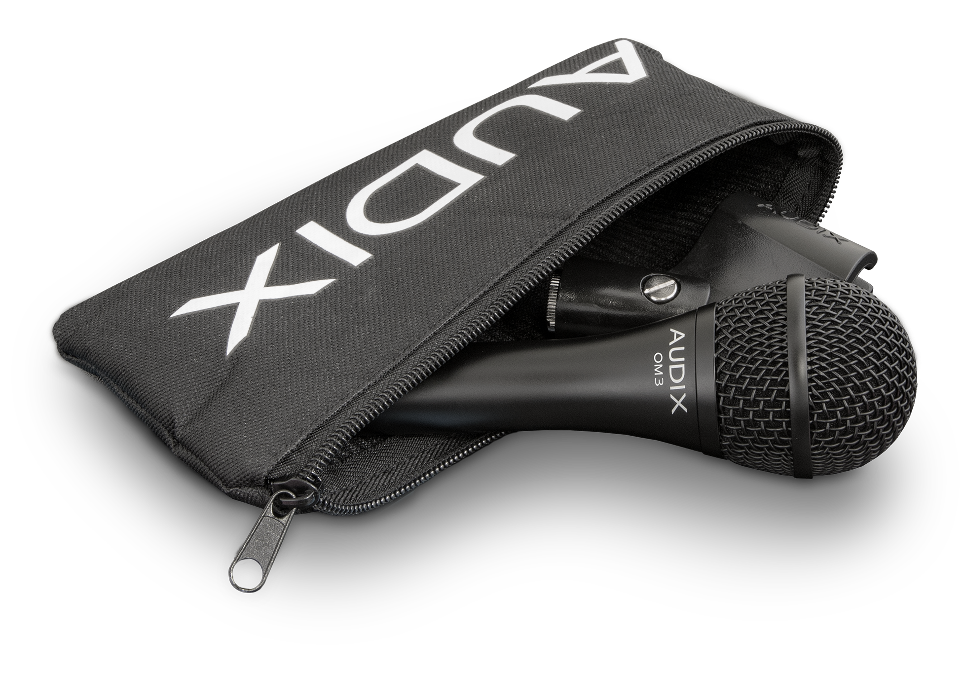 AUDIX OM3S - All purpose vocal and instrument microphone. Switch on off