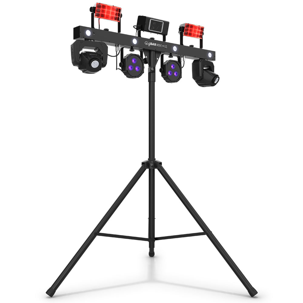 CHAUVET GIGBAR-MOVE-PLUS-ILS 5-in-1 LED FX with moving head - Chauvet DJ GIGBAR MOVE PLUS ILS 5-in-1 LED Lighting System w/2 Moving Heads