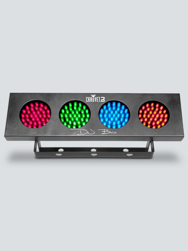 CHAUVET DJBANK LED - Chauvet DJ DJBANK Compact LED Bank Light with RGBA Colored Pods