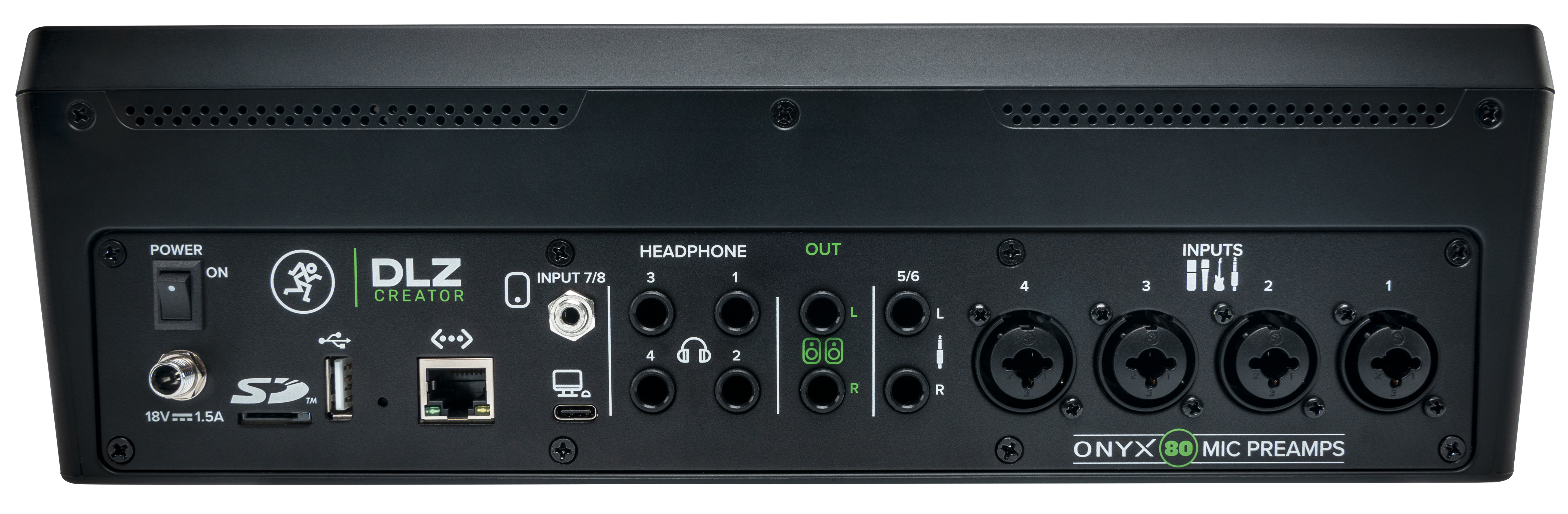 MACKIE DLZ CREATOR - ADAPTIVE DIGITAL MIXER FOR PODCASTING AND STREAMING