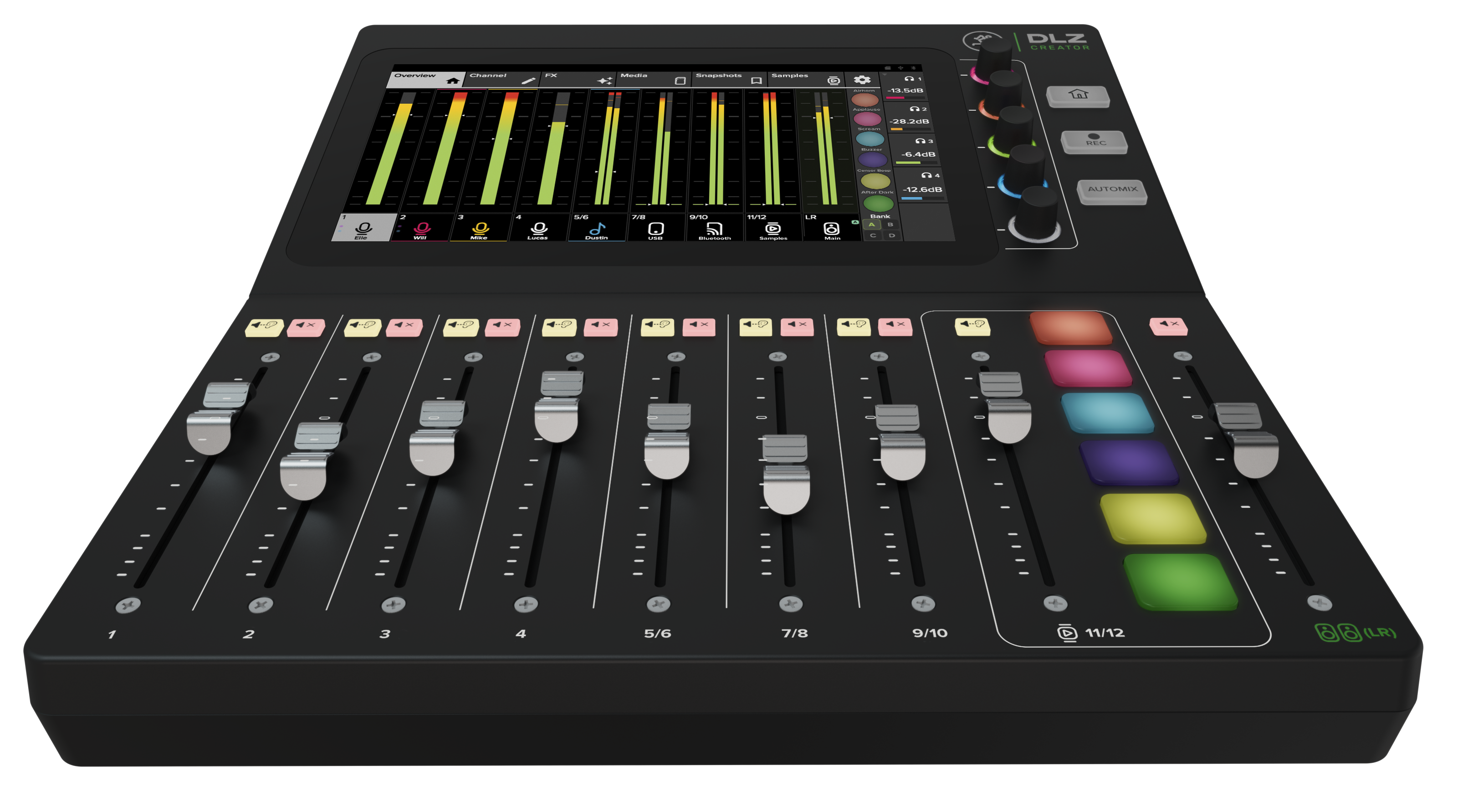 MACKIE DLZ CREATOR - ADAPTIVE DIGITAL MIXER FOR PODCASTING AND STREAMING