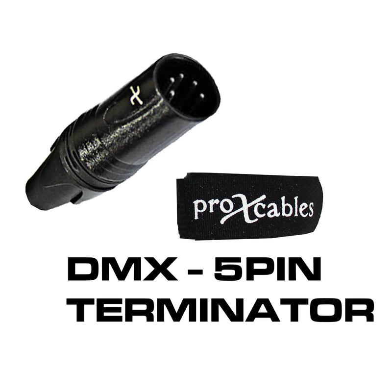 PROX-XC-DMX5PTR - ProX XC-DMX5PTR DMX 5PIN Terminator