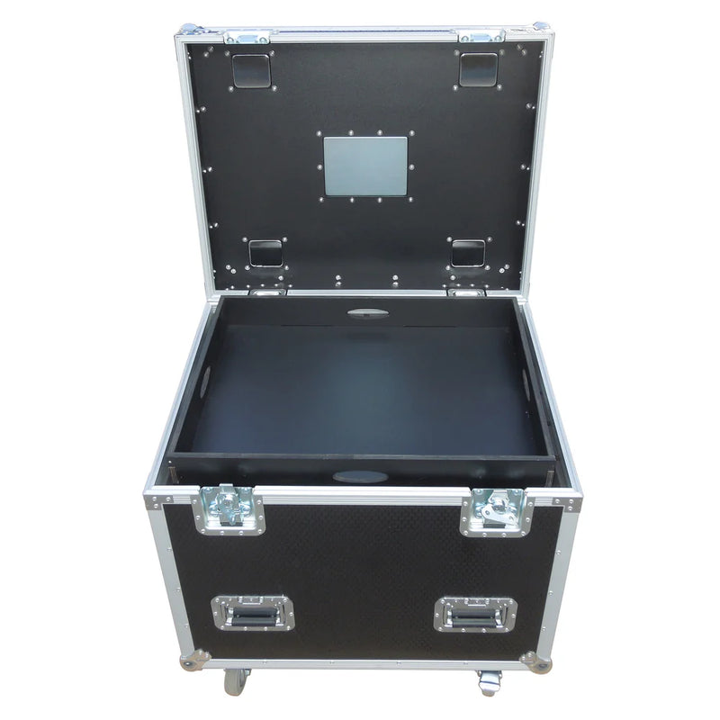 PRO-X- XS-UTL243030W MK2 - ProX XS-UTL243030W-MK2 TruckPaX Heavy-Duty Truck Pack Utility Flight Case W-Divider and Tray Kit