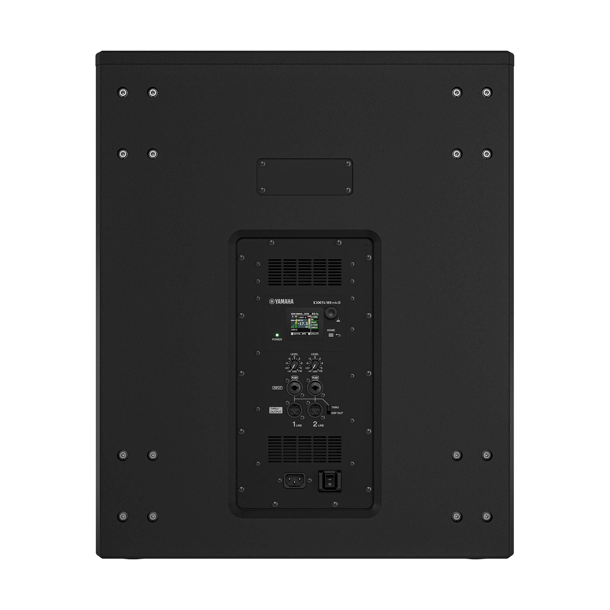 YAMAHA DXS18MK3 - 18" Cone, 4" Voice coil 2500 W Class-D amplifier