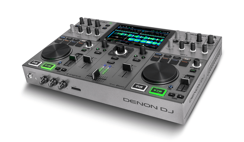 DENON DJ PRIME GO +  Rechargeable Battery-powered, Standalone DJ System with Wi-Fi Streaming