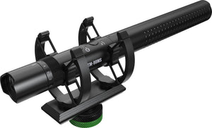 MACKIE EM-98MS - On-Camera Shotgun Microphone for Smartphones and DSLRs