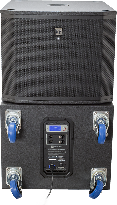 ELECTRO-VOICE ETX18SP - 1800 W Class-D power amplifier with integrated FIR-Drive DSP 135 dB peak SPL