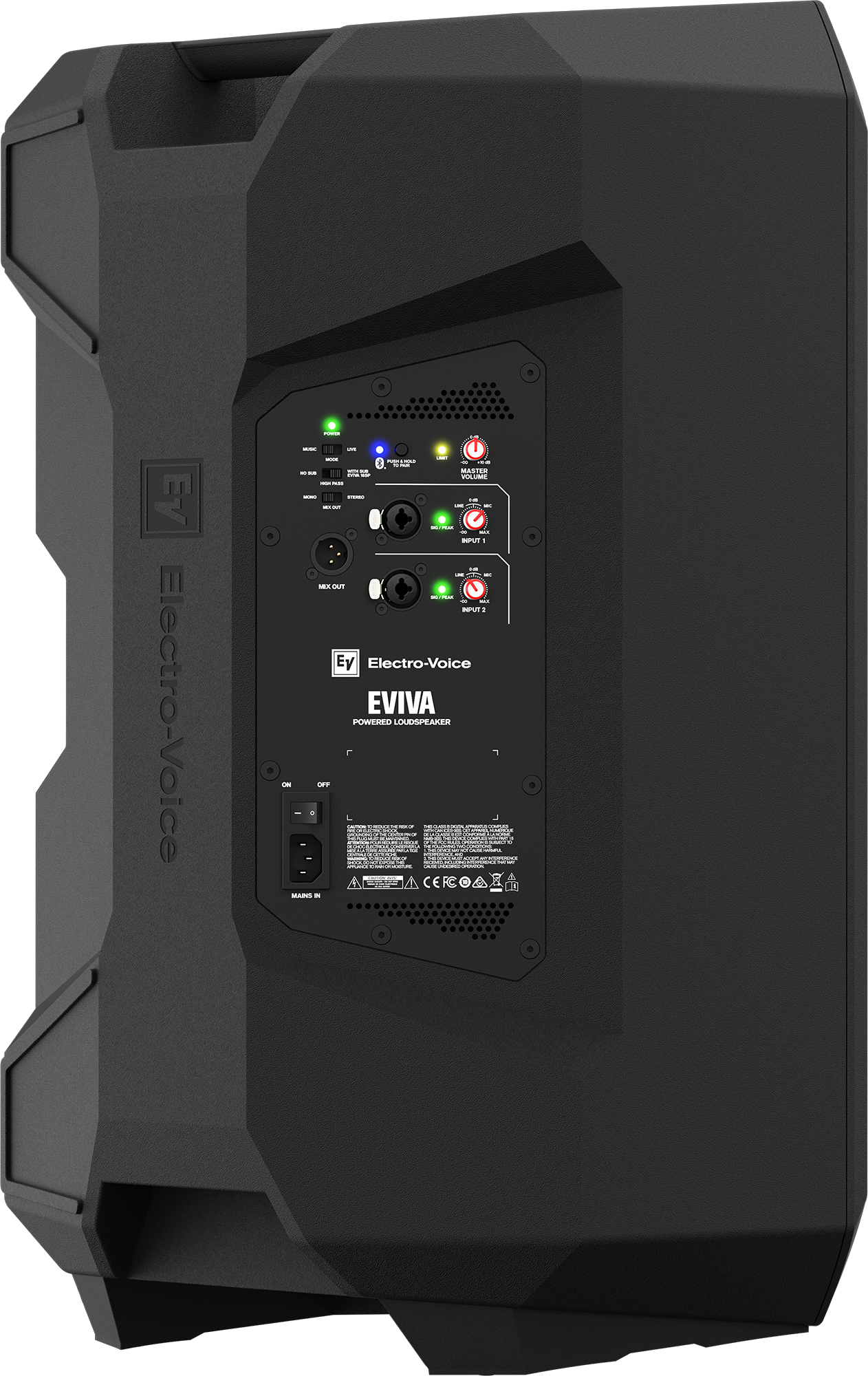 ELECTRO-VOICE EVIVA 15P - 15'' Portable Powered Loudspeaker