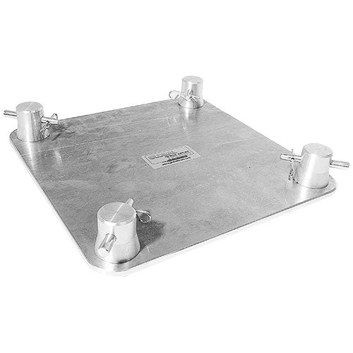 Global Truss F24-SQ-BASE GTR Clamps and Accessories - GLOBAL TRUSS 8.5IN X 8.5IN F24 BASE PLATE