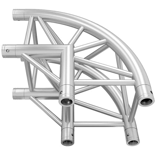 Global Truss F34-SQ-4121-CR-L90 GTR Square Truss - Global Truss F34-SQ-4121-CR-L90 2-way Rounded Corner