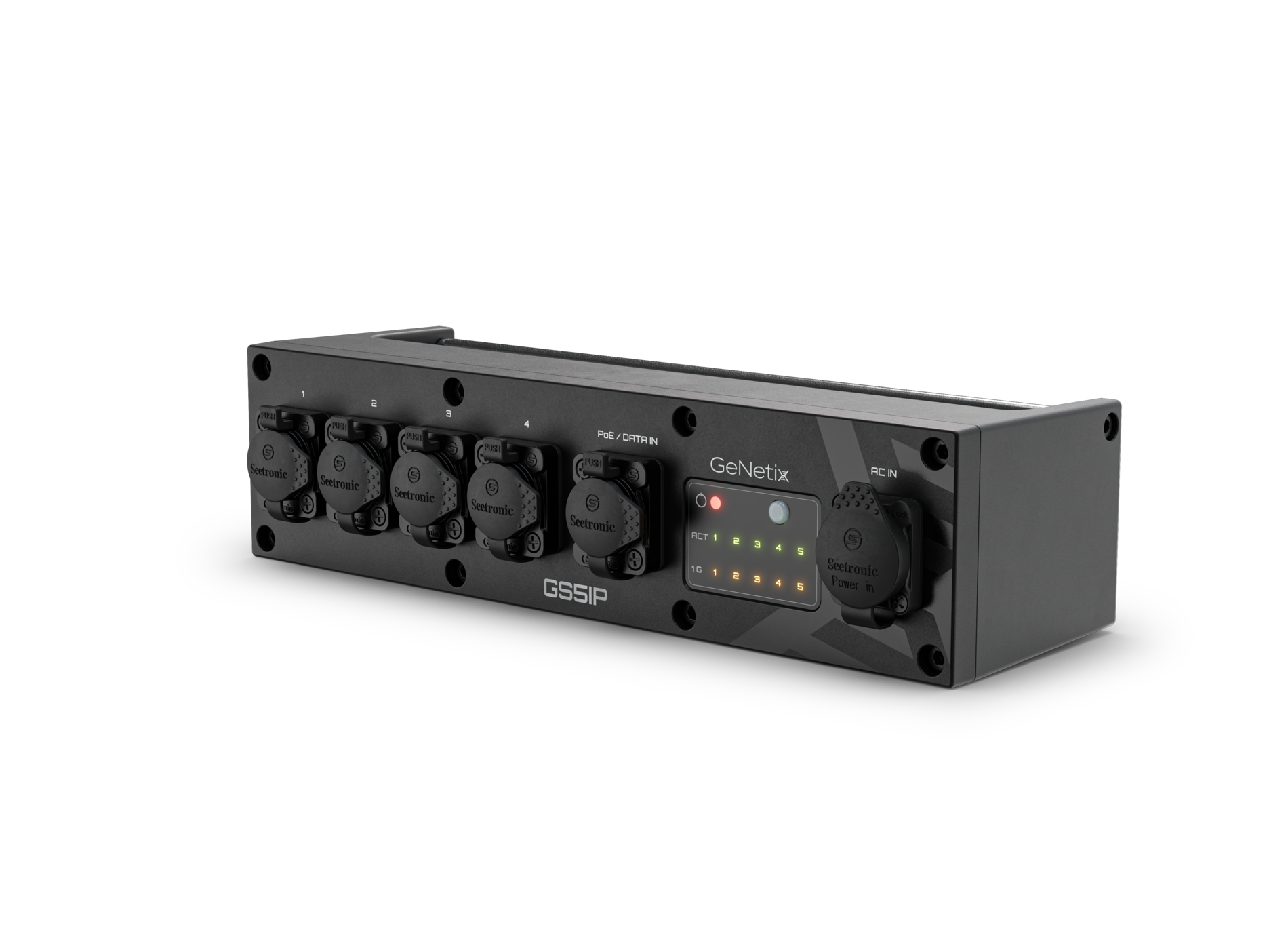 Chamsys GENETIX-GS5IP - 5 port Unmanaged Gigabit Network Switch