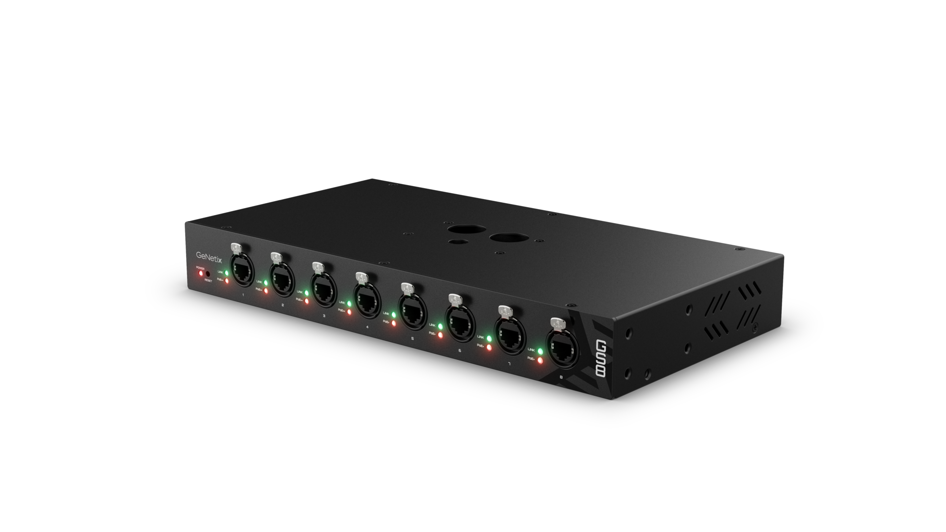 Chamsys GENETIX-GS8 - Eight-port unmanaged Gigabit PoE network switch