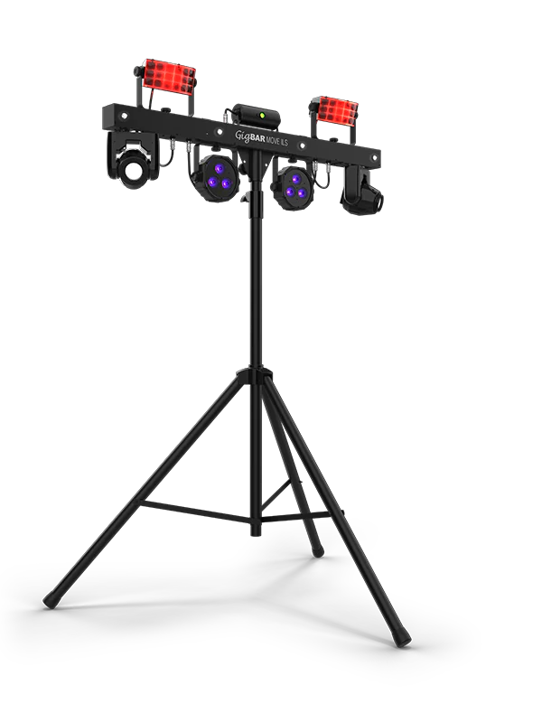 CHAUVET GIG BAR-MOVE All in one led FX - Chauvet DJ GIGBAR-MOVE-ILS 5-in-1 Lighting System with Stand, Bag and Remote