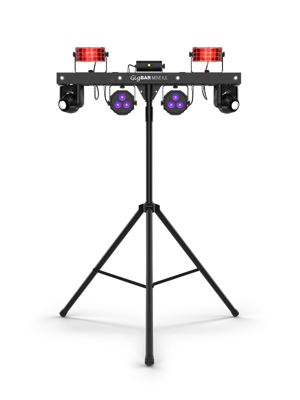 CHAUVET GIGBAR-MOVE-ILS 5-in-1 - Chauvet DJ GIGBAR-MOVE-ILS 5-in-1 Lighting System with Stand, Bag and Remote