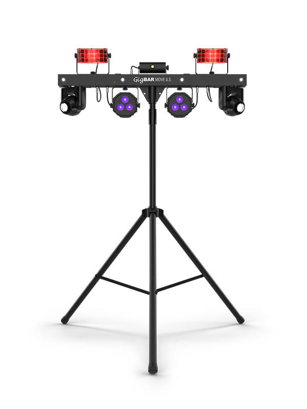 CHAUVET GIG BAR-MOVE All in one led FX - Chauvet DJ GIGBAR-MOVE-ILS 5-in-1 Lighting System with Stand, Bag and Remote