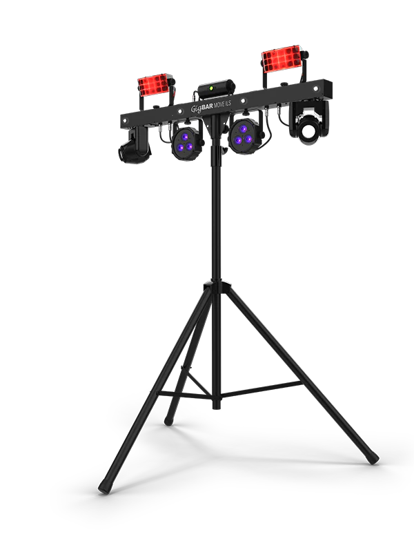 CHAUVET GIGBAR-MOVE-ILS 5-in-1 - Chauvet DJ GIGBAR-MOVE-ILS 5-in-1 Lighting System with Stand, Bag and Remote