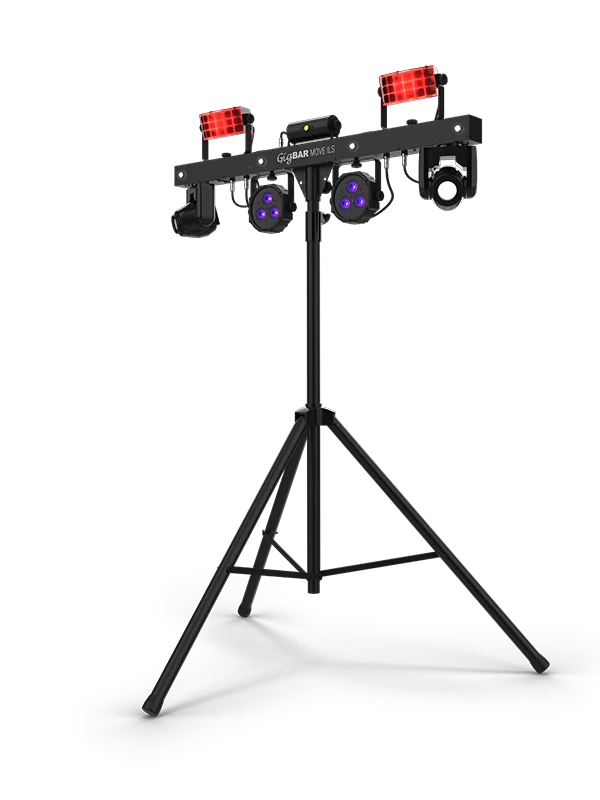 CHAUVET GIG BAR-MOVE All in one led FX - Chauvet DJ GIGBAR-MOVE-ILS 5-in-1 Lighting System with Stand, Bag and Remote