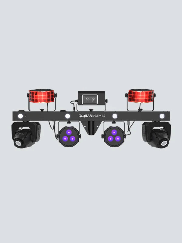 CHAUVET GIGBAR-MOVE-PLUS-ILS 5-in-1 LED FX with moving head - Chauvet DJ GIGBAR MOVE PLUS ILS 5-in-1 LED Lighting System w/2 Moving Heads