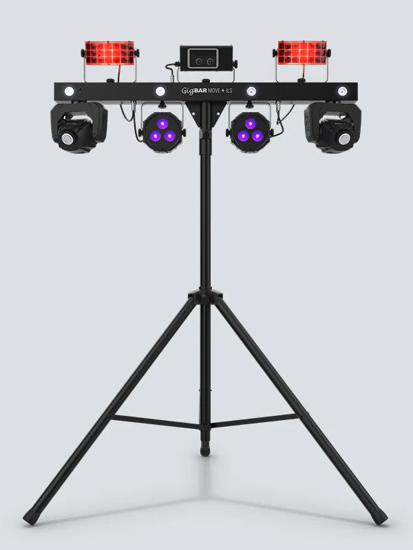 CHAUVET GIGBAR-MOVE-PLUS-ILS 5-in-1 LED FX with moving head - Chauvet DJ GIGBAR MOVE PLUS ILS 5-in-1 LED Lighting System w/2 Moving Heads