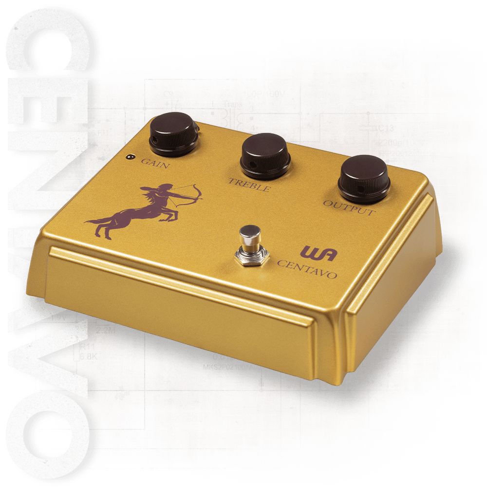 WARM WA-CV - Centavo Professional Overdrive Pedal