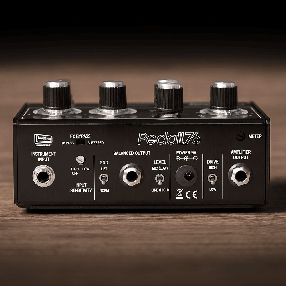 WARM WA-76P- All-Analog Transformer-Balanced FET Compressor Pedal