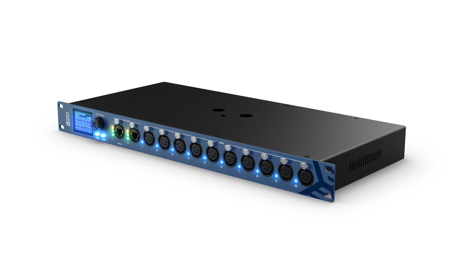 Chamsys GENETIX-GN10 - universal interface supports Art-Net, sACN, RDM and like all GeNetix nodes