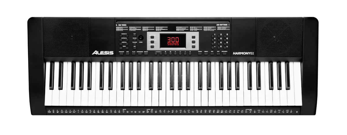 ALESIS HARMOMIE 61MK3 - Harmony 61 MK3 61-Key Portable Keyboard with Built-In Speakers