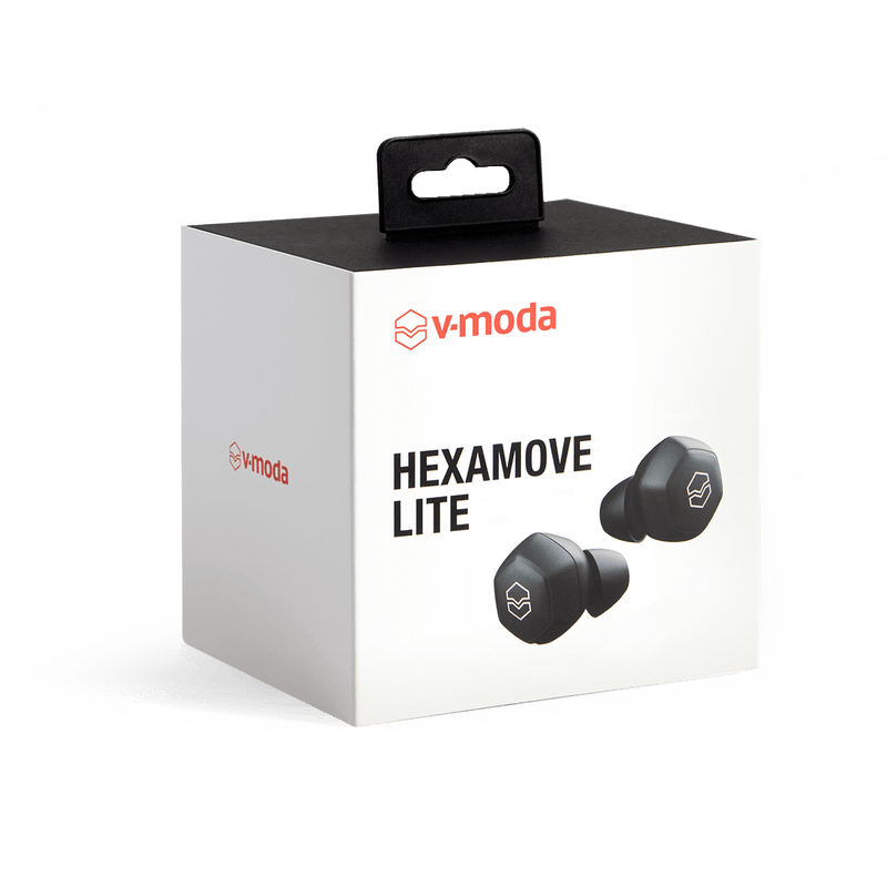 V-MODA HEXAMOVE LITE - TRUE WIRELESS EARBUDS - Faders Earplug Universal fits