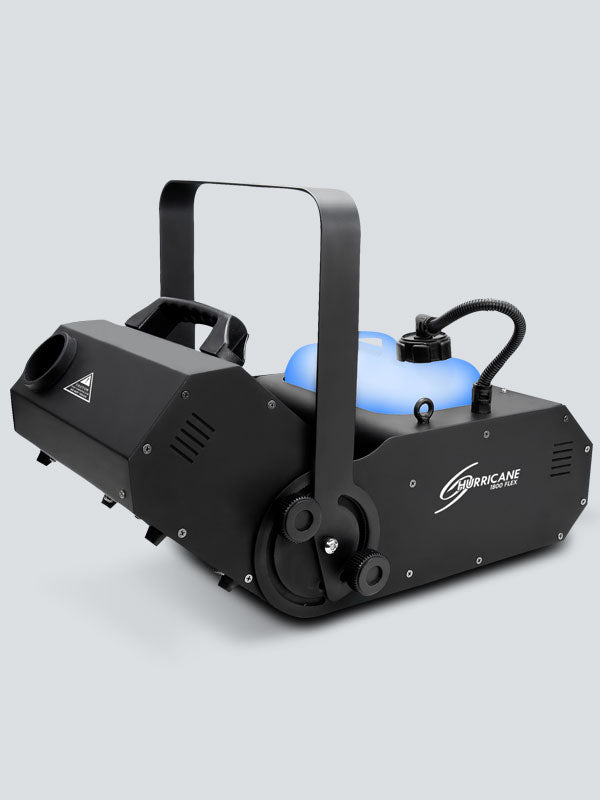 CHAUVET H1800FLEX Fog Machine - Chauvet DJ HURRICANE H1800 Flex Compact Water-Based Fog Machine Offers A Manually Adjustable Output Angle Of 180°