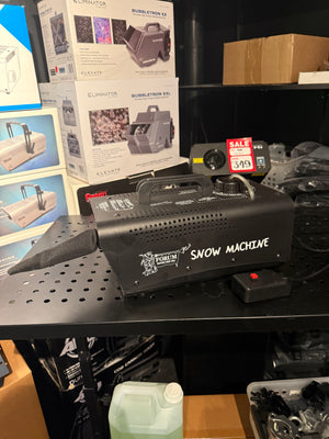 FORUM SNOW MACHINE USED With remote control