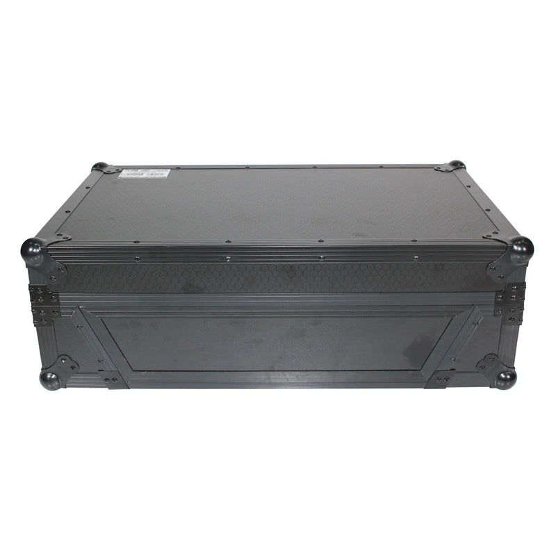 PRO-X- XS-REV71K2U WLTBL LED - ProX XS-REV71K2U WLTBLLED Flight Case for Pioneer DDJ-REV7 & DDJ-1000/SRT with 2U Rackspace/Laptop Shelf/Wheels - Black Finish