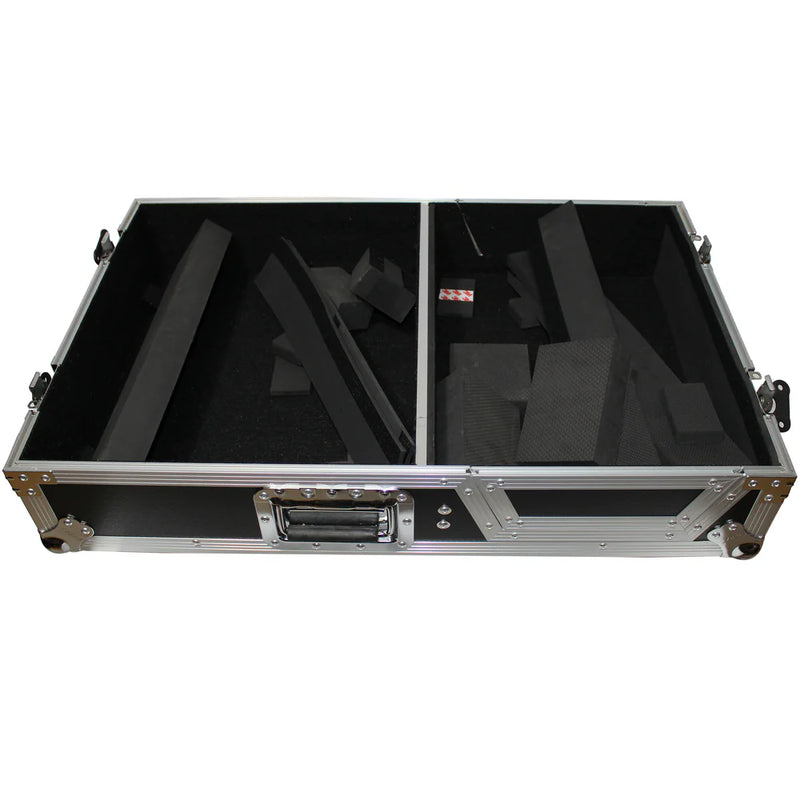 PRO-X- XS-TMC1012W - ProX XS-TMC1012W Flight Case for Single Turntable In Battle Mode & 10 Inch or 12 Inch Mixer