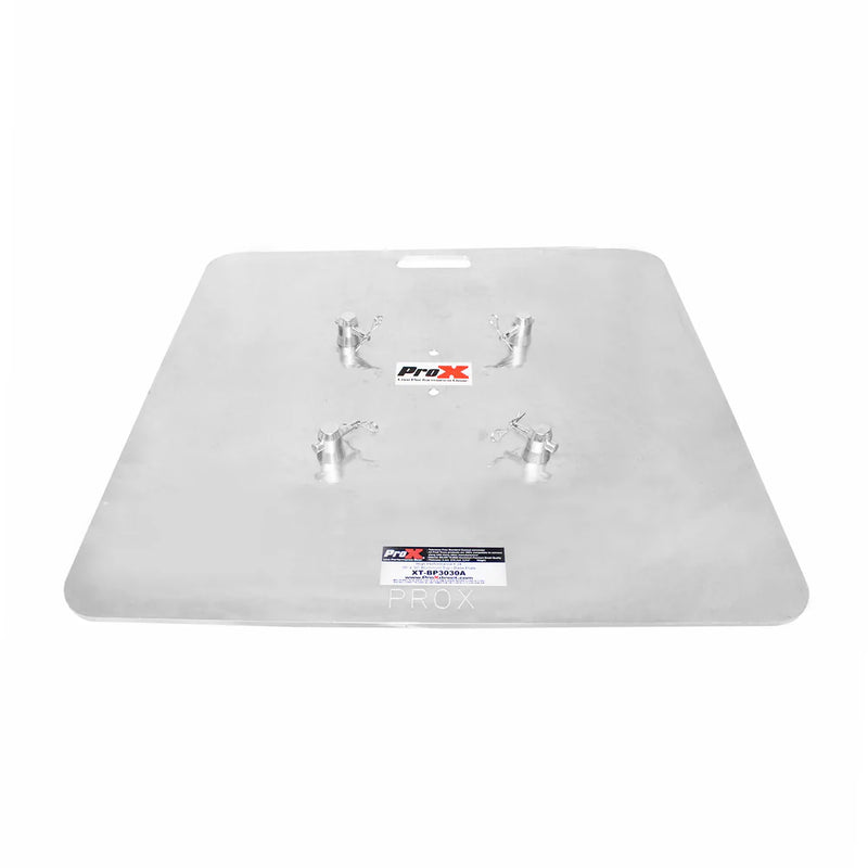 PROX-XT-BP3030A - ProX XT-BP3030A 30" X 30" Aluminum Base Plate Fits Most Manufacturers F34 Trussing Includes Conical Connectors