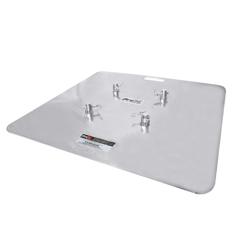 PROX-XT-BP3030A - ProX XT-BP3030A 30" X 30" Aluminum Base Plate Fits Most Manufacturers F34 Trussing Includes Conical Connectors