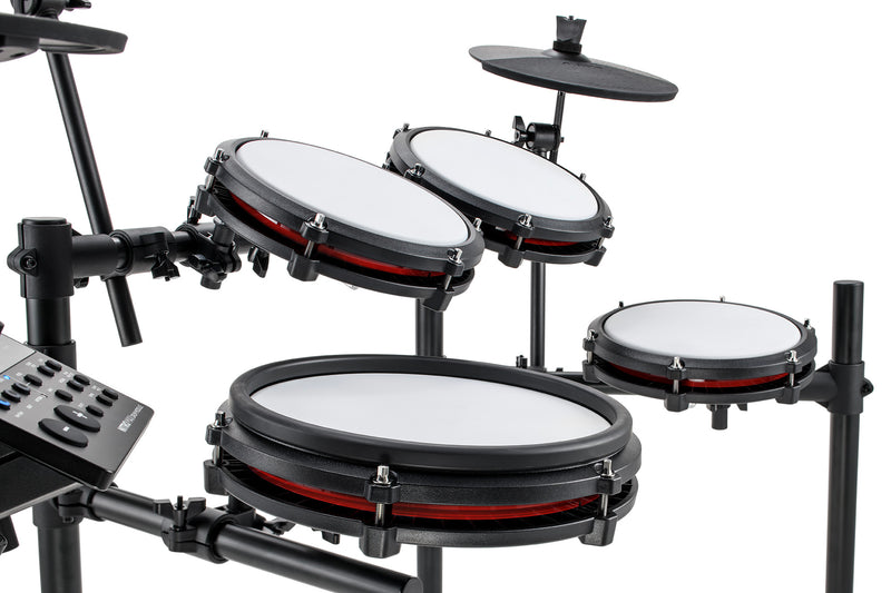 ALESIS NITROMAX - Eight Piece Electronic Drum Kit with Mesh Heads and Bluetooth