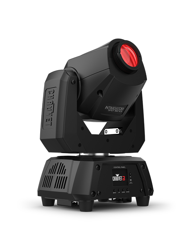 CHAUVET INTIMSPOT160-ILS LED - 9 + open, split colors, continuous scroll at variable speeds - Chauvet DJ Intimidator Spot 160 ILS LED Moving Head Light Fixture