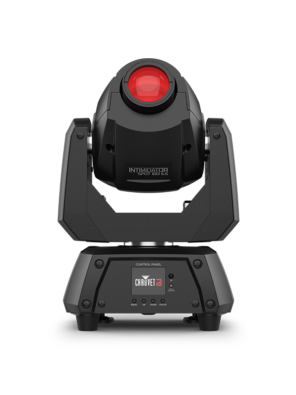 CHAUVET INTIMSPOT160-ILS LED - 9 + open, split colors, continuous scroll at variable speeds - Chauvet DJ Intimidator Spot 160 ILS LED Moving Head Light Fixture