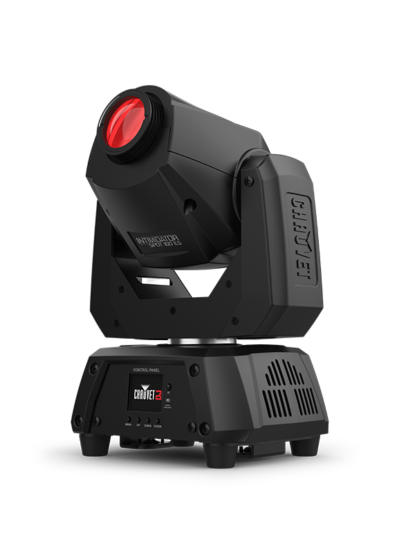 CHAUVET INTIMSPOT160-ILS LED - 9 + open, split colors, continuous scroll at variable speeds - Chauvet DJ Intimidator Spot 160 ILS LED Moving Head Light Fixture