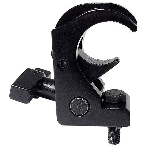 Global Truss SNAP-CLAMP-BLK GTR Clamps and Accessories - GLOBAL TRUSS JR SNAP CLAMP HOOK STYLE MEDIUM DUTY CLAMP (BLACK)