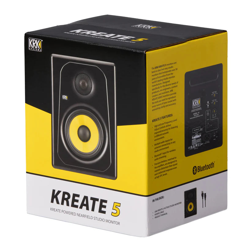 KRK KREATE 5 - Active 5" Two-Way Studio Reference Monitor
